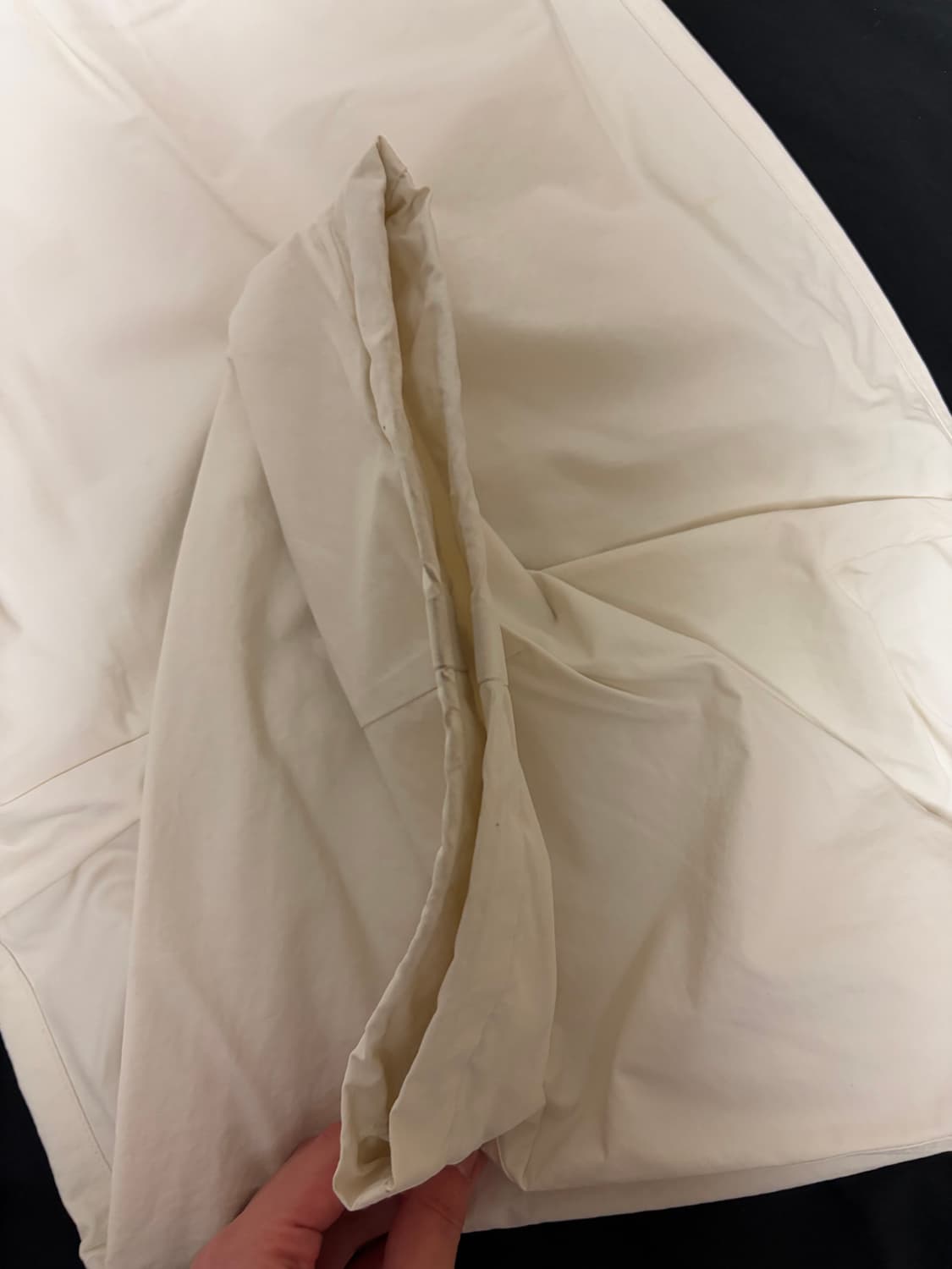 아모멘토 코튼 나일론 퍼티그 팬츠 M 에크루 상품이미지5