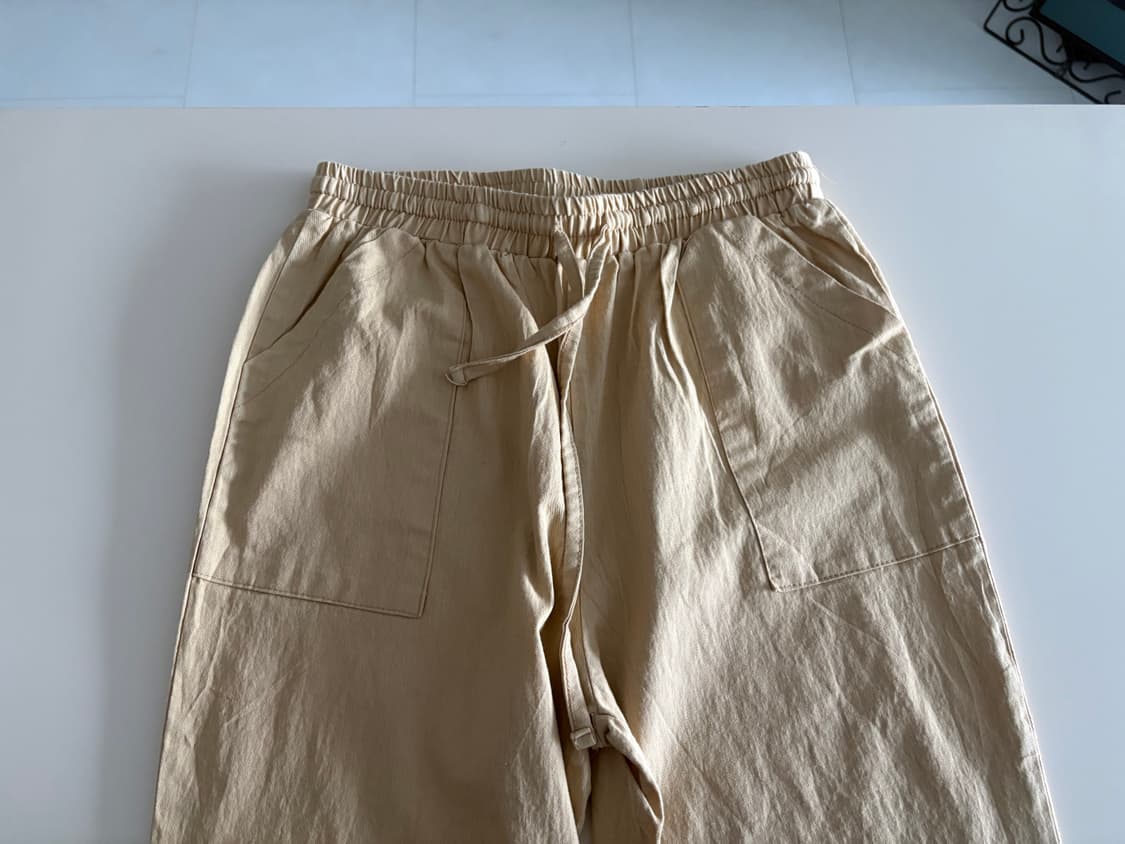 ribbon lace hem pants 상품이미지3