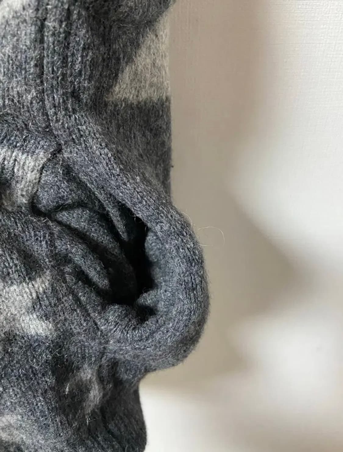 일본 빈티지 모리걸 라떼갸루 별 니트 후드 조끼 상품이미지4