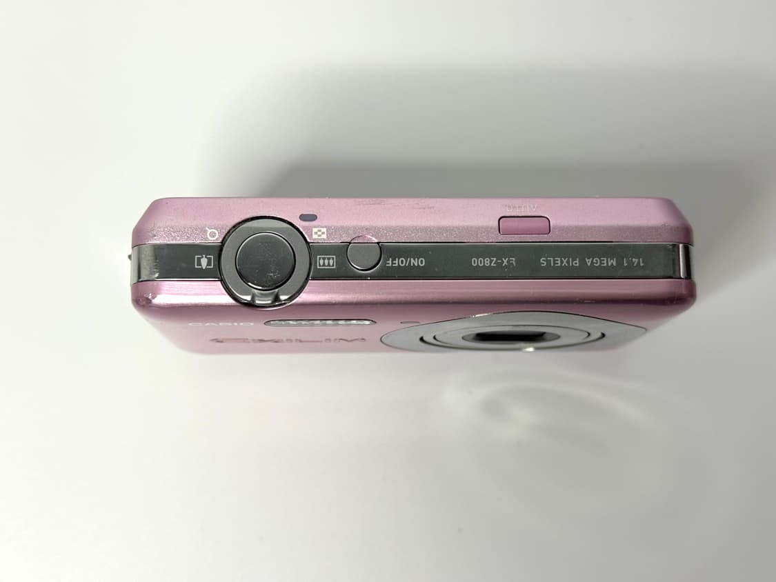 카시오 엑슬림 ex-z800 핑크 디카 상품이미지3