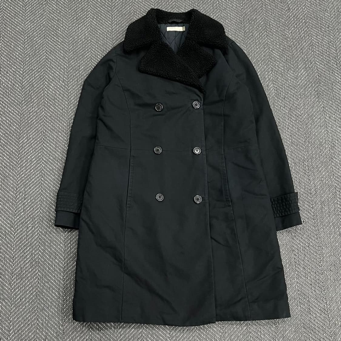 제이크루 퍼카라 더블 퀼팅코트 v1245 상품이미지1