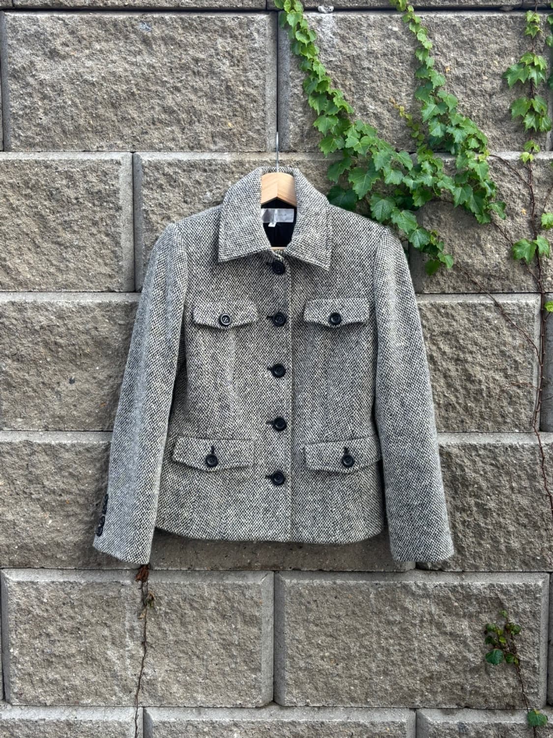 Japanese Button Short Jacket 상품이미지1