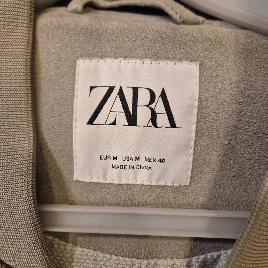 M 자라 그레이 스웨이드자켓  상품이미지3