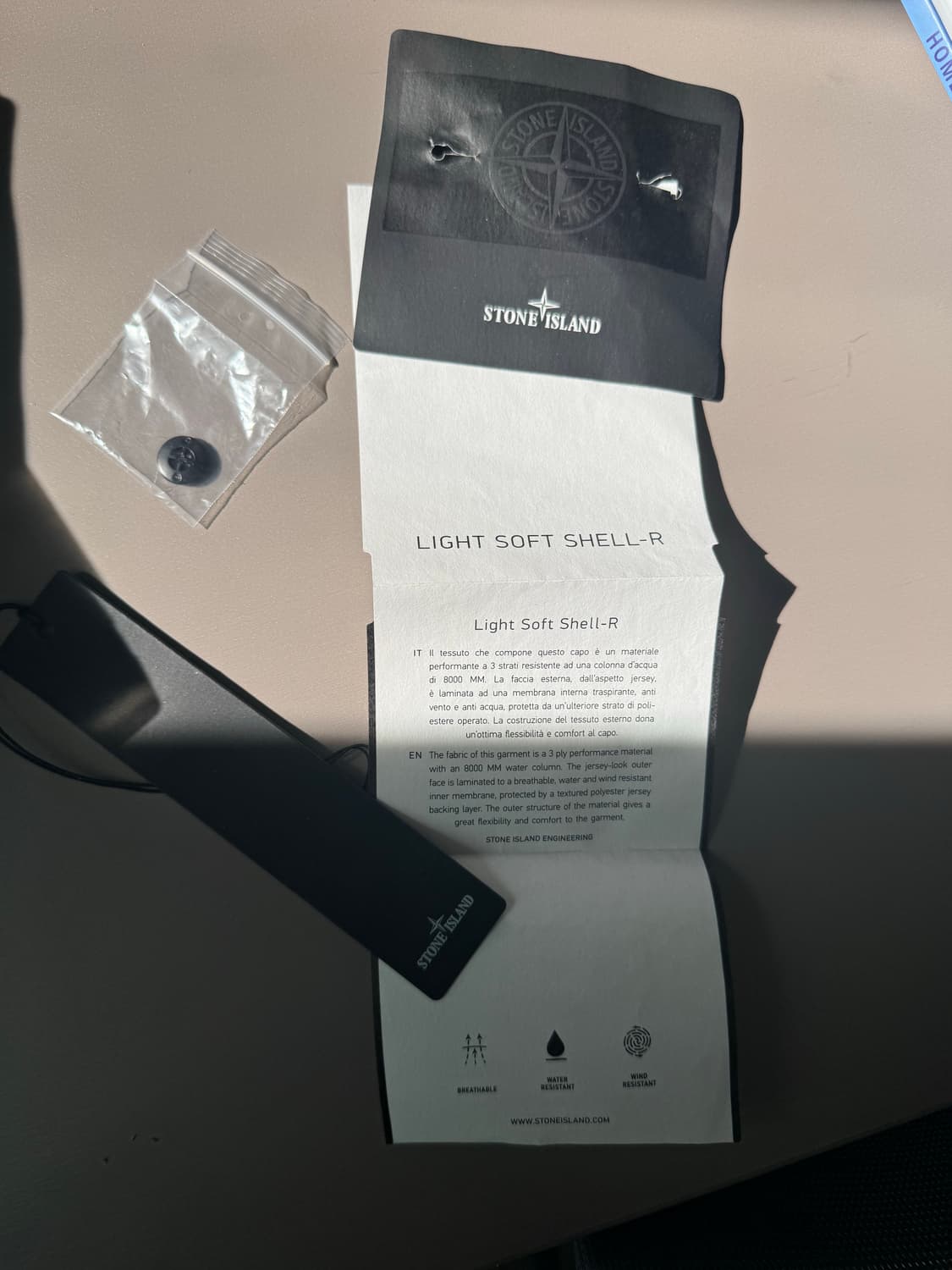 스톤아일랜드 소프트쉘 m 상품이미지5