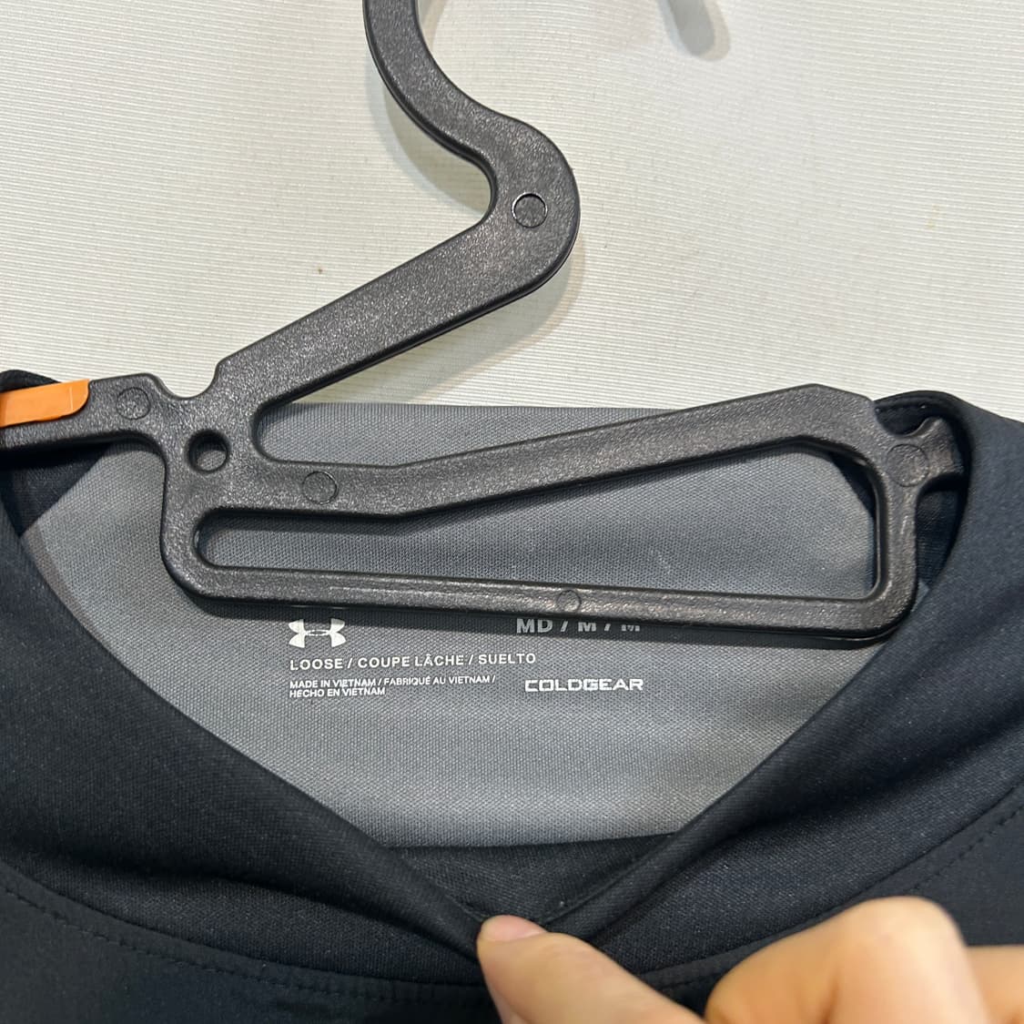 언더아머 블랙 콜드기어 웜업 M 상품이미지2