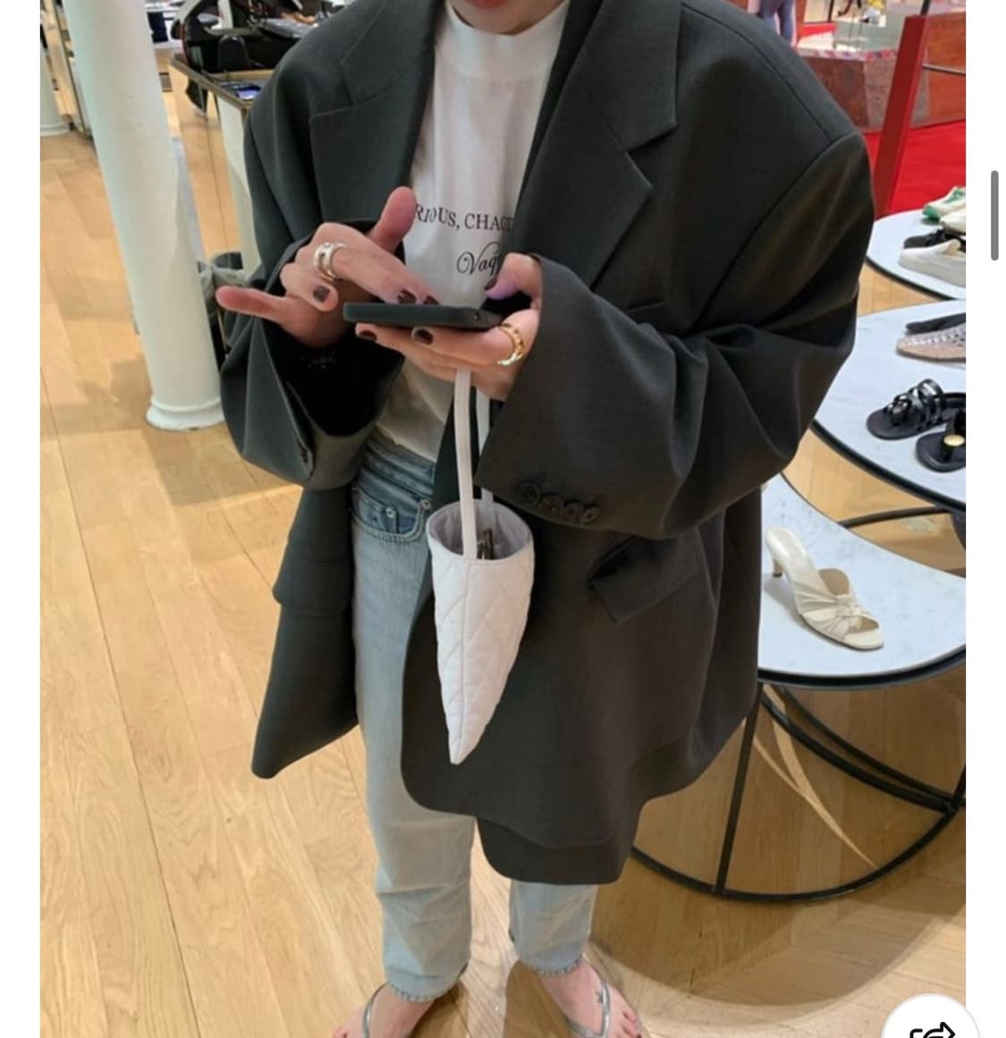 아웃핏 슬림청 M 상품이미지3