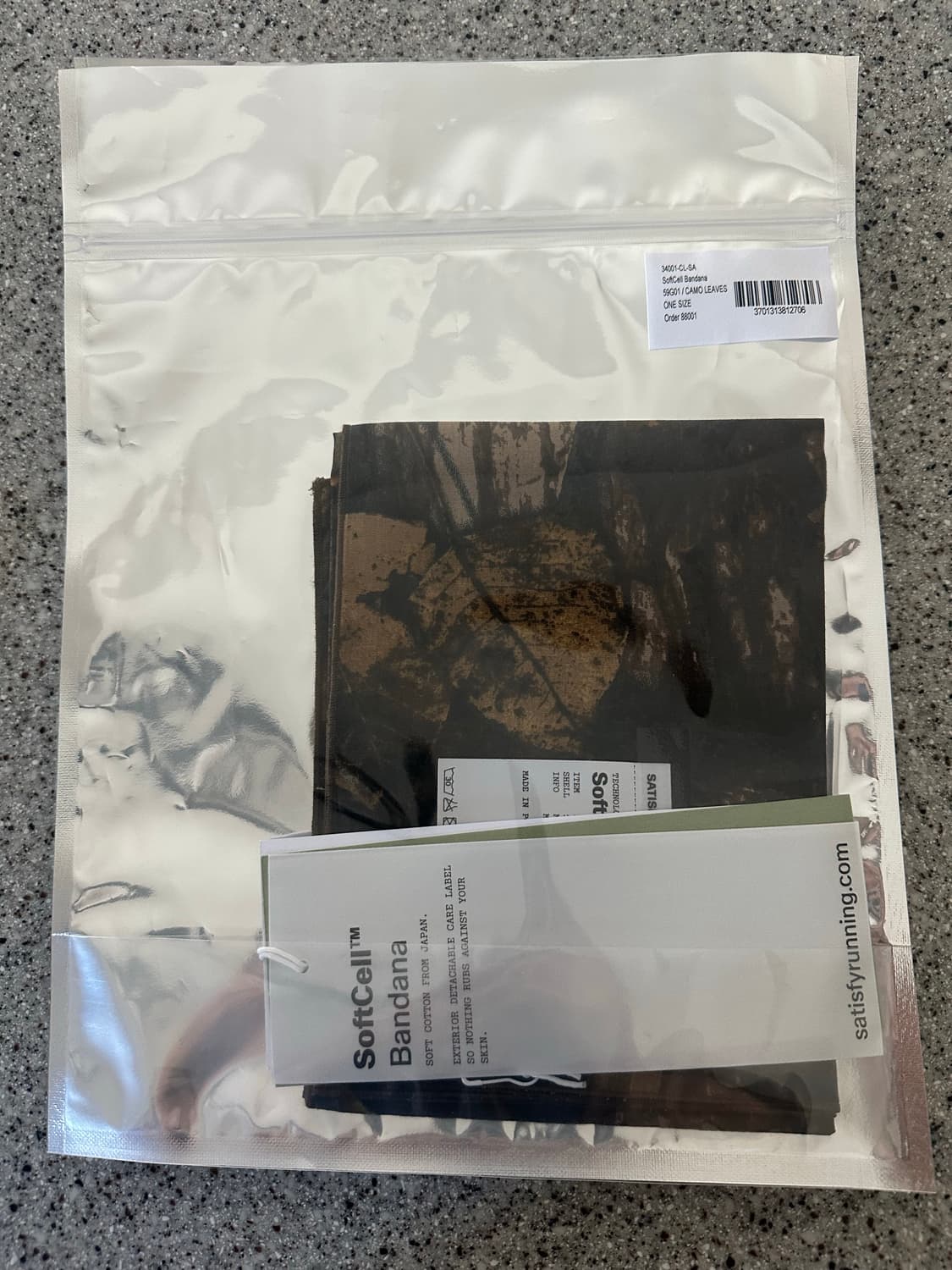 새티스파이 반다나 카모 상품이미지2