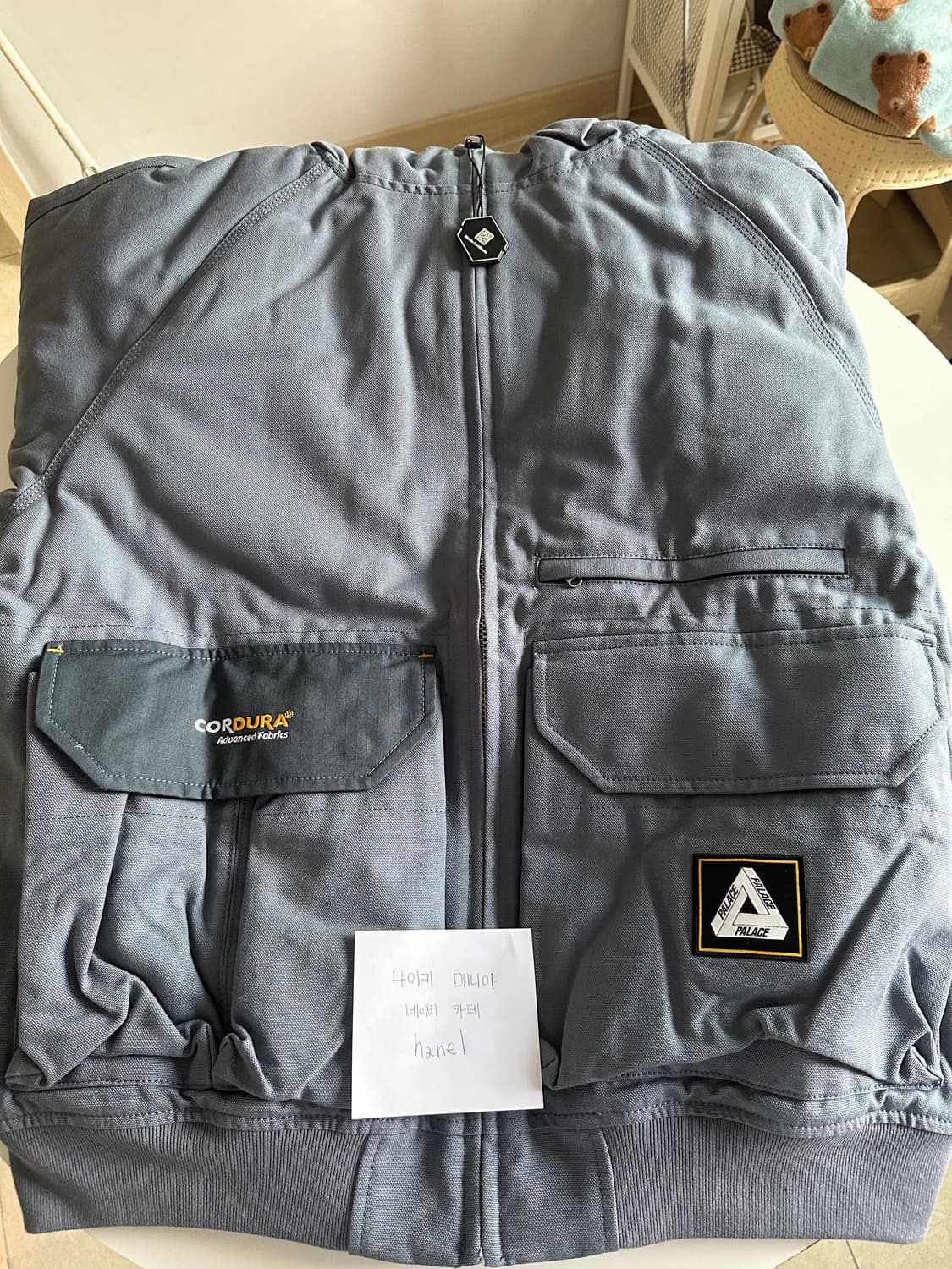 새상품) 팔라스 코듀라 덕 캔버스 자켓 블루 L 상품이미지1