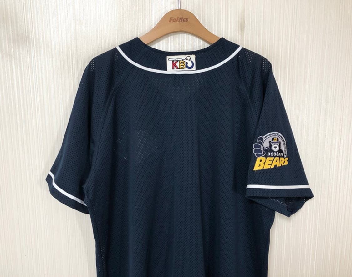 KBO 두산베어스 올드반달 원정유니폼/져지 105 상품이미지9