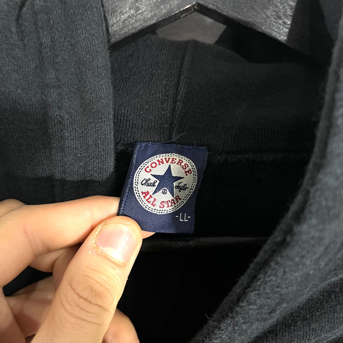 컨버스 자수로고 후드티 상품이미지4