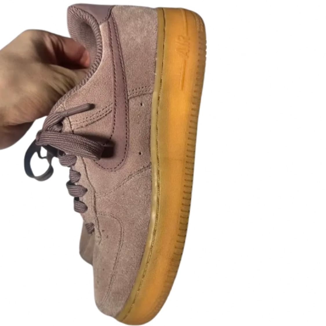 나이키 에어포스 핑크 스웨이드 스모키 모브 225-230 상품이미지2