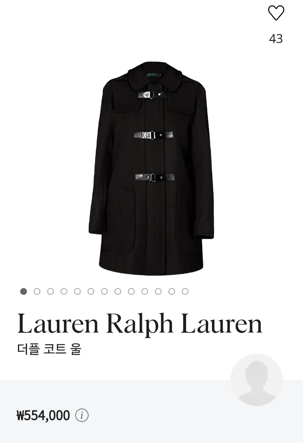 (12 ) 랄프로렌 더플코트 ralph lauren 폴로랄프로렌 코트 상품이미지10