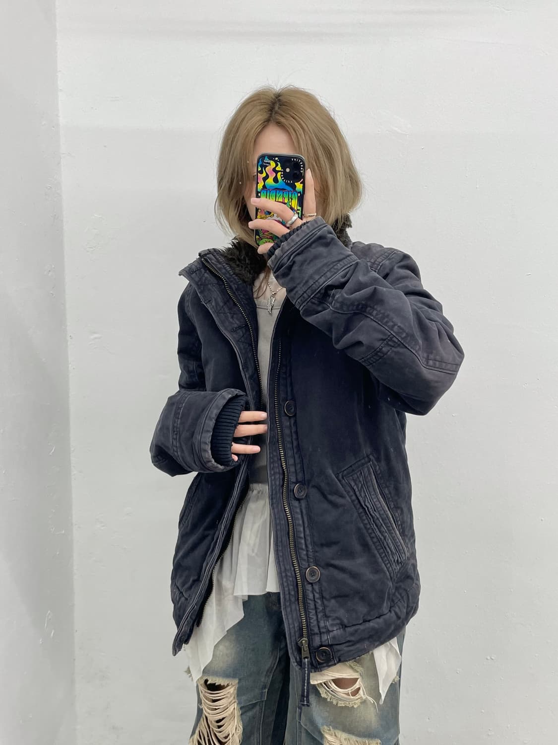 아베크롬비 헤비 울프죠 자켓  상품이미지6