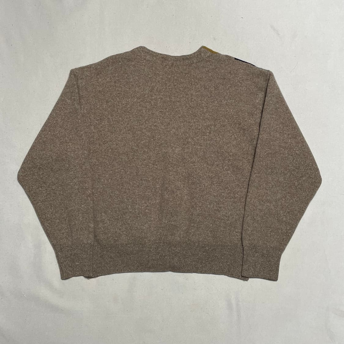 95 입생로랑 컬러 패턴 니트 가디건 상품이미지3