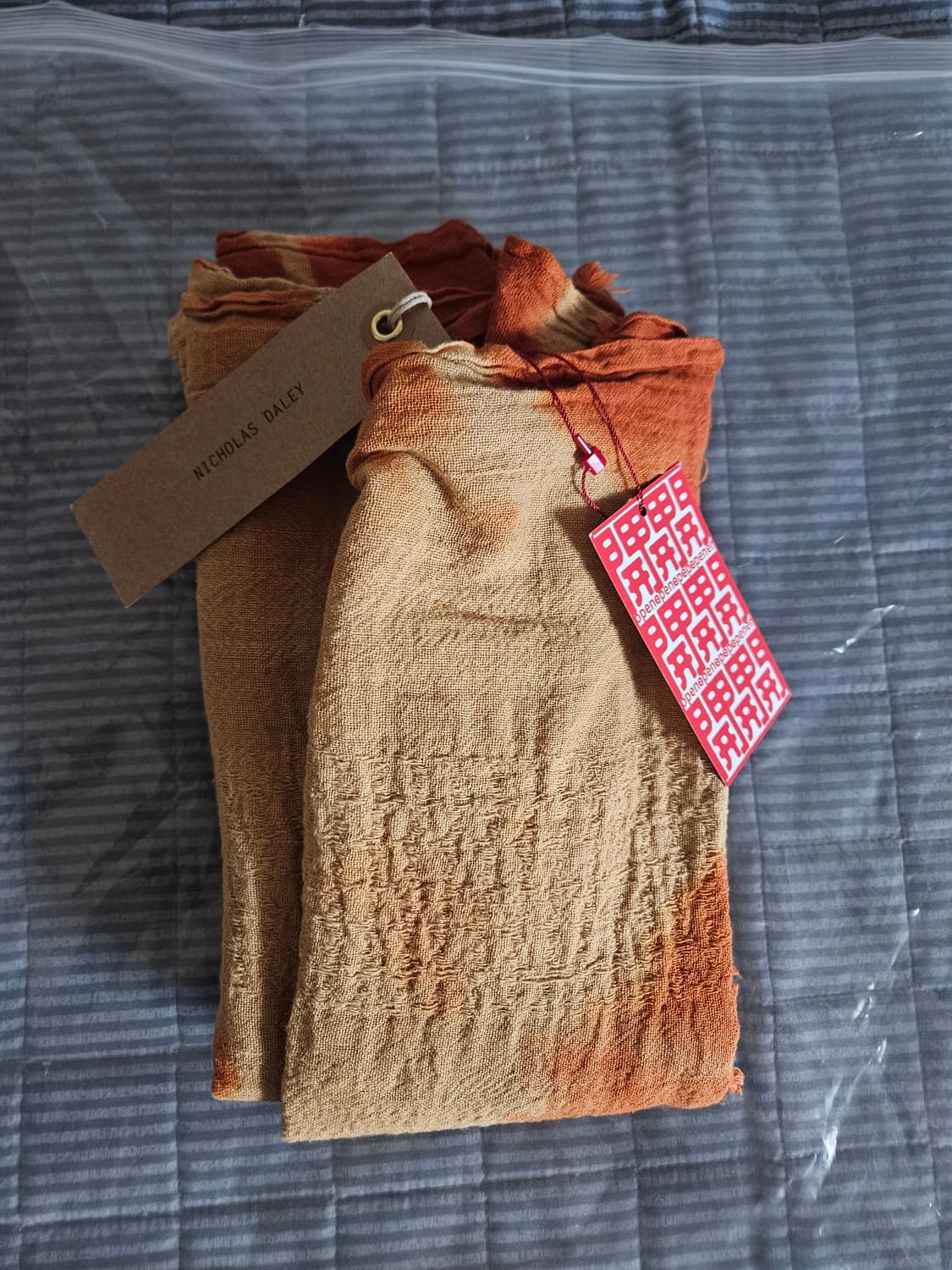 nicholas daley 니콜라스 데일리 빈티지 타이다이 스카프 상품이미지1