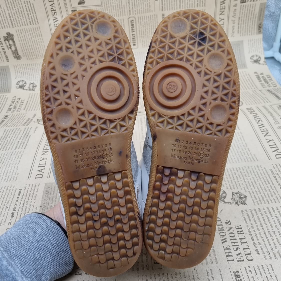 메종마르지엘라 독일군 스니커즈 38 240 상품이미지4