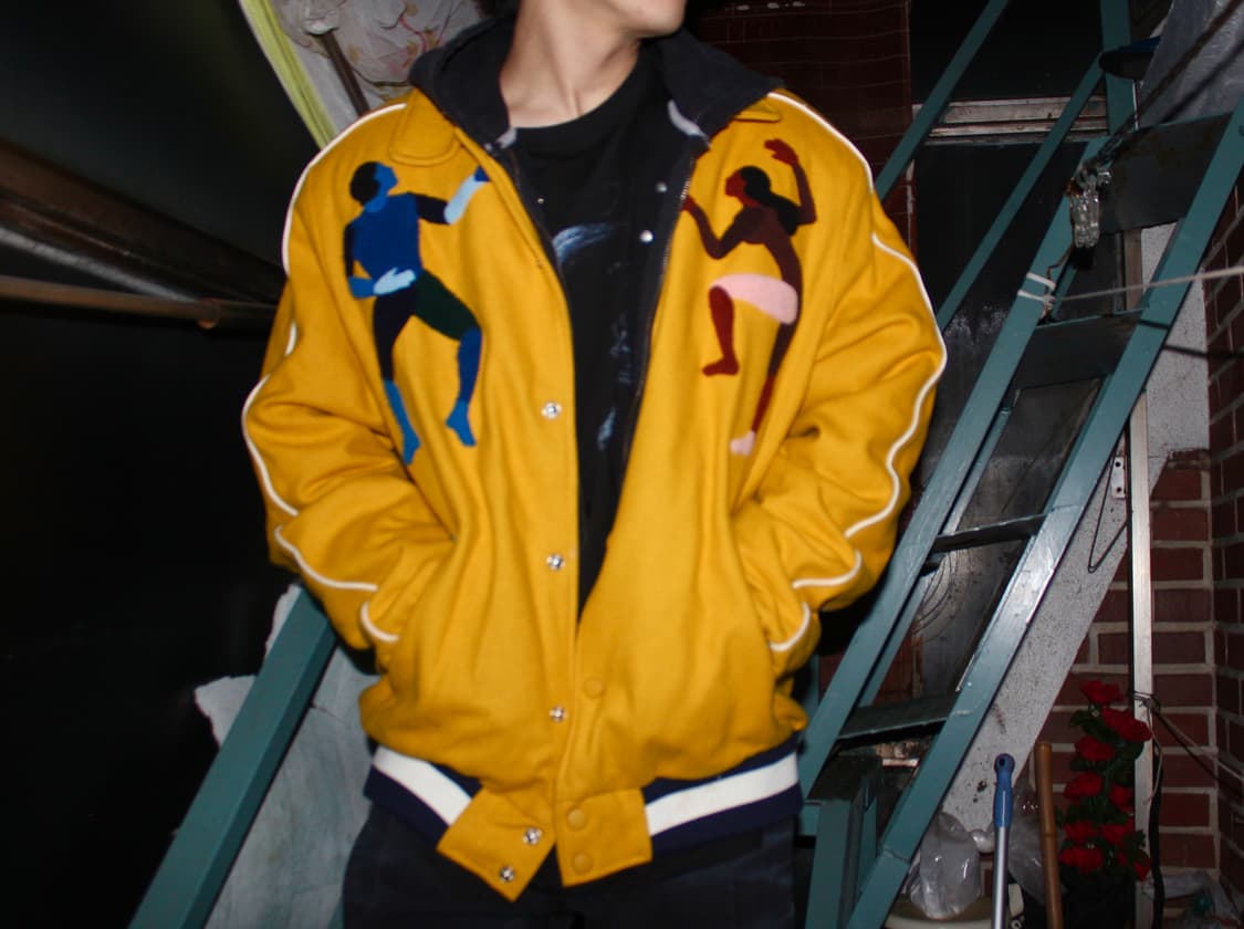 Kid Super Disco And Dance Varsity Jacket 상품이미지1