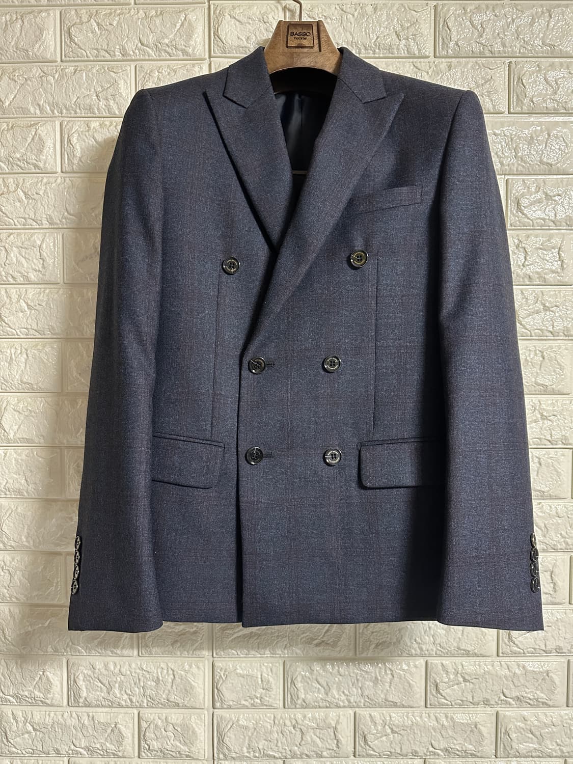 바쏘 옴므 더블 수트 (상하의 세트) 95 상품이미지1