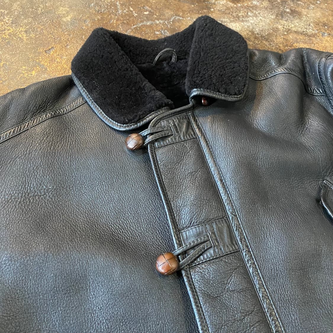 일본 빈티지 무스탕 코트 상품이미지5