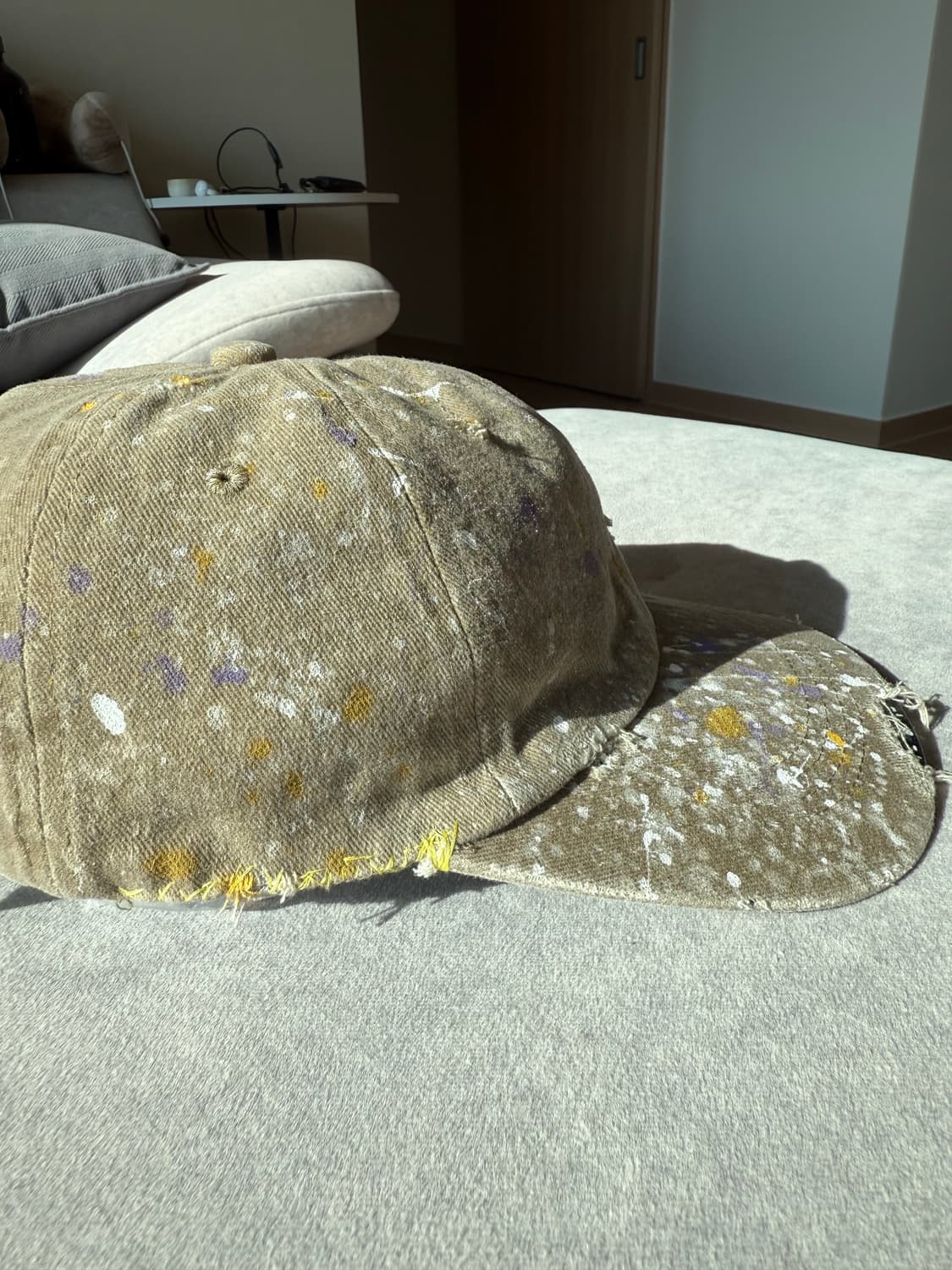 빈티지 디스트레스드 캡 상품이미지2