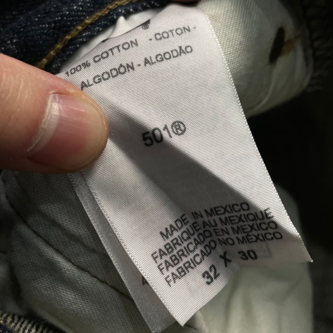 32 리바이스 501 청바지  상품이미지3