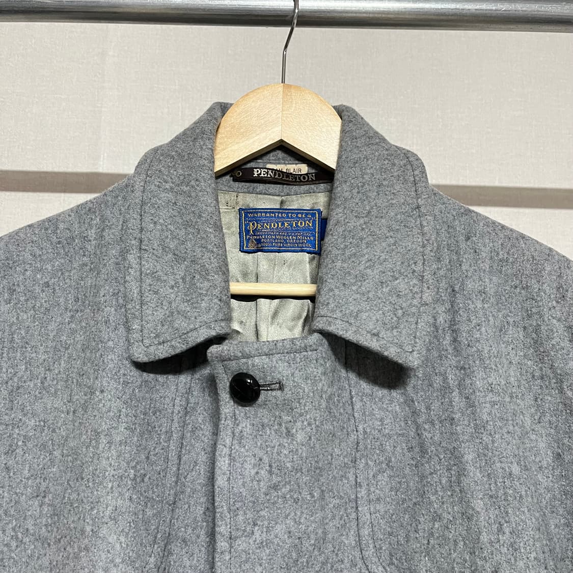 펜들턴 울 코트 그레이 46 상품이미지3