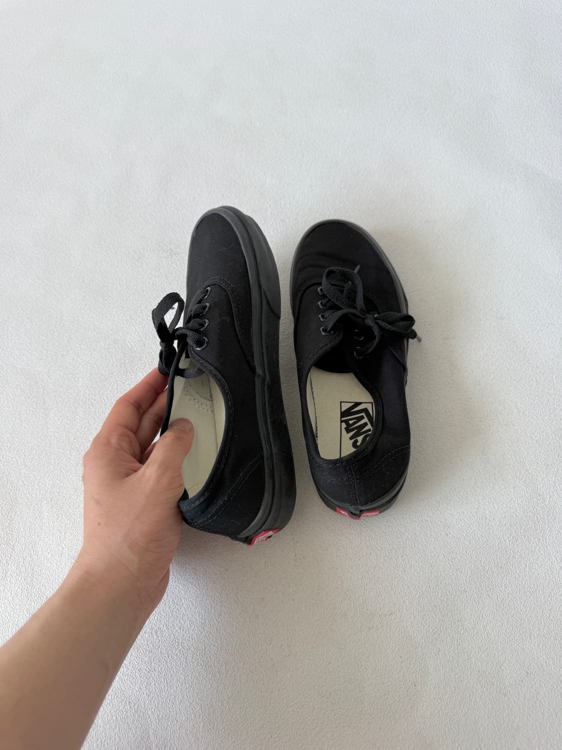 [230]반스(Vans) 블랙 검창 에센틱 상품이미지5