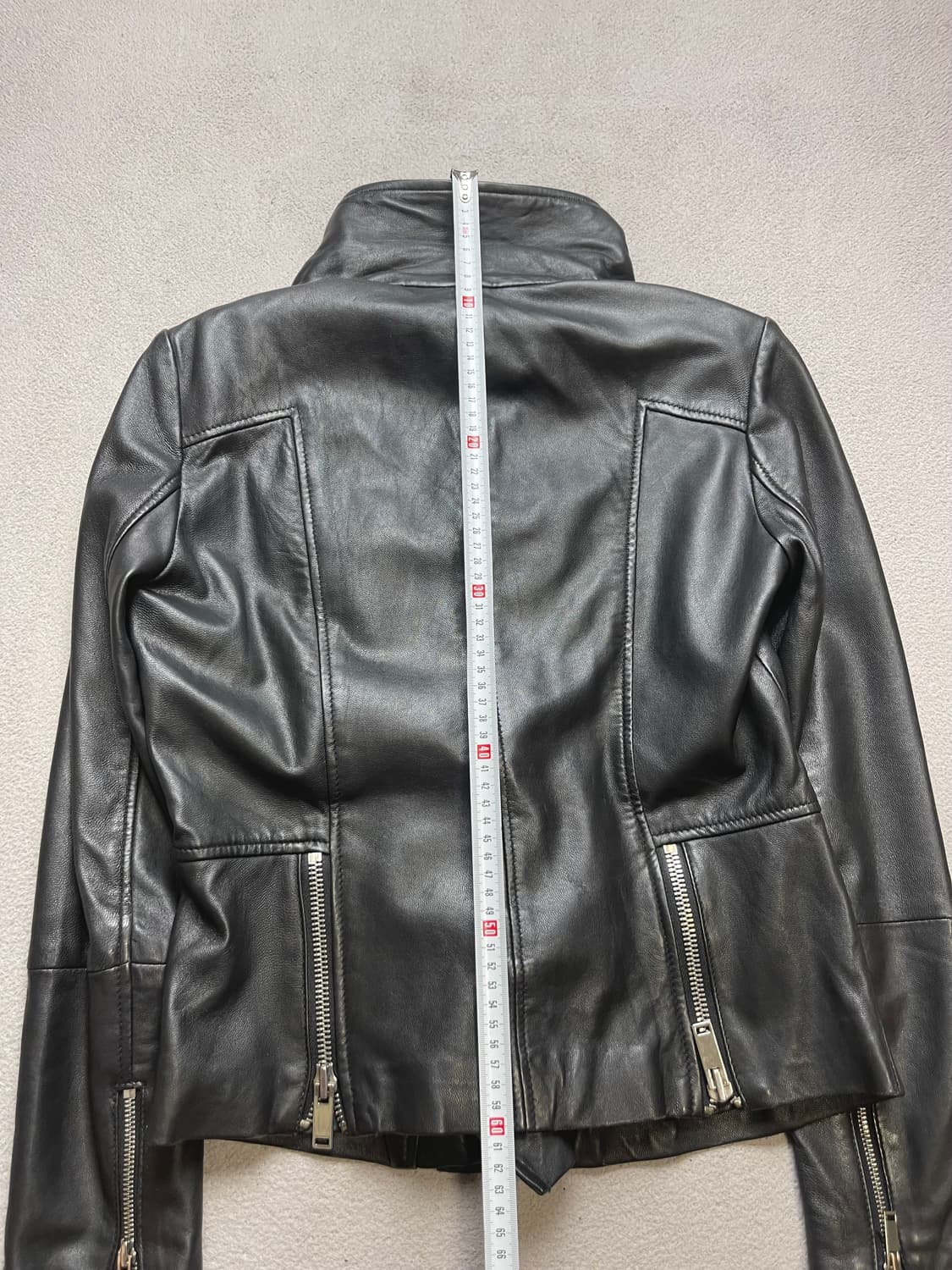 [S] MANGO 망고 양가죽 자켓 상품이미지5