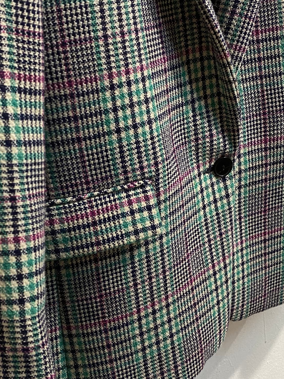 산드로 파리 체크 울 블레이저 상품이미지4