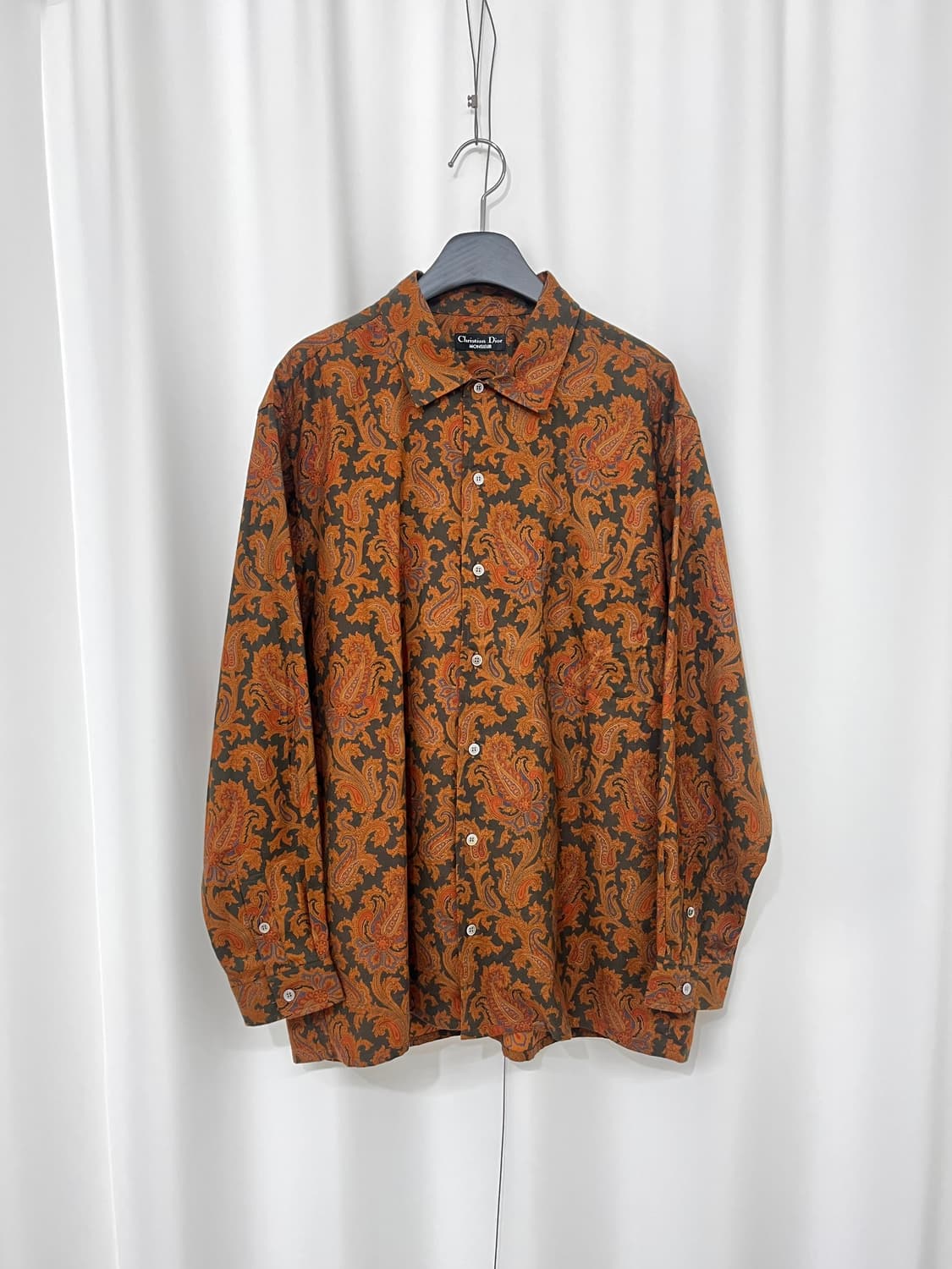 Christian Dior MONSIEUR paisley shirt 상품이미지1