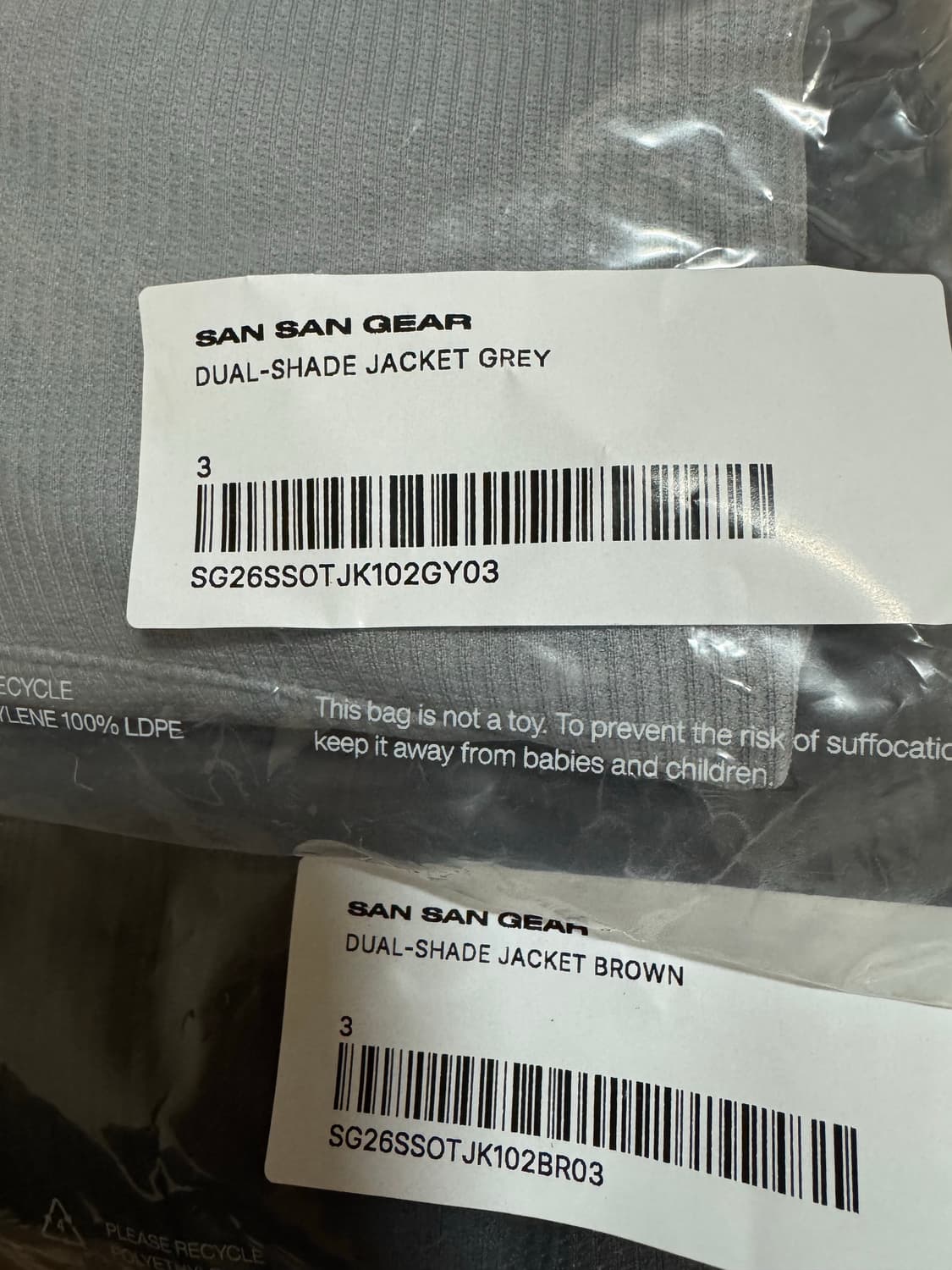 산산기어 듀얼 쉐이드 자켓  (26ss) 상품이미지3