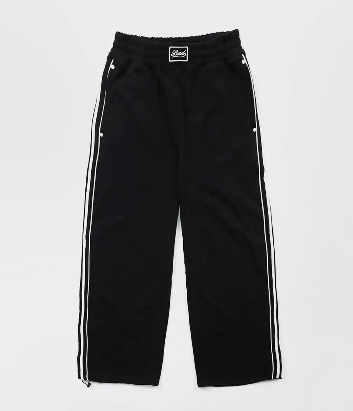 배드블러드 빌리 2 Way 커브드 조거 트라우져 - 블랙 상품이미지1