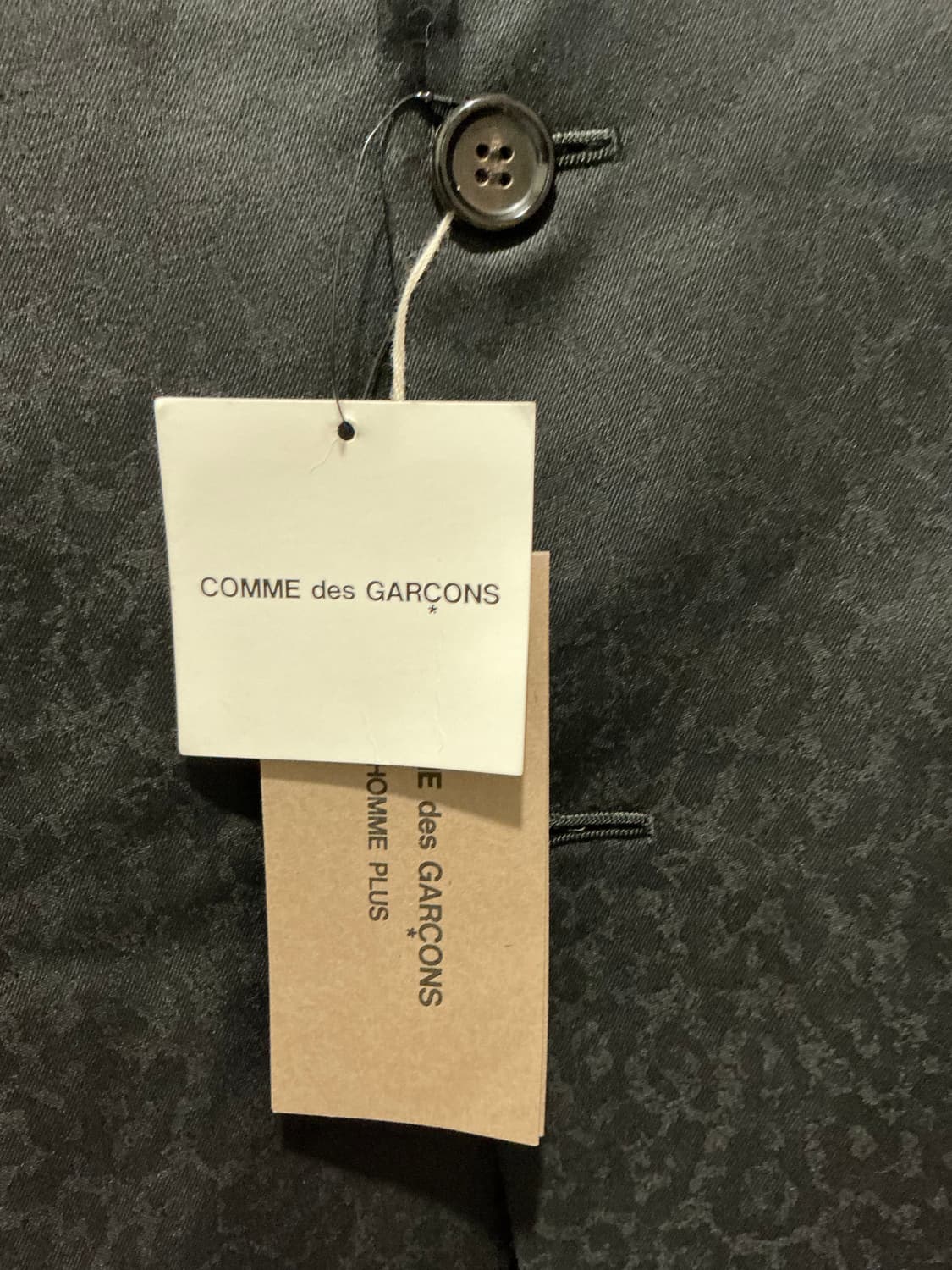 꼼데가르송 옴므 플러스 2021 니트 도킹 자켓 상품이미지5