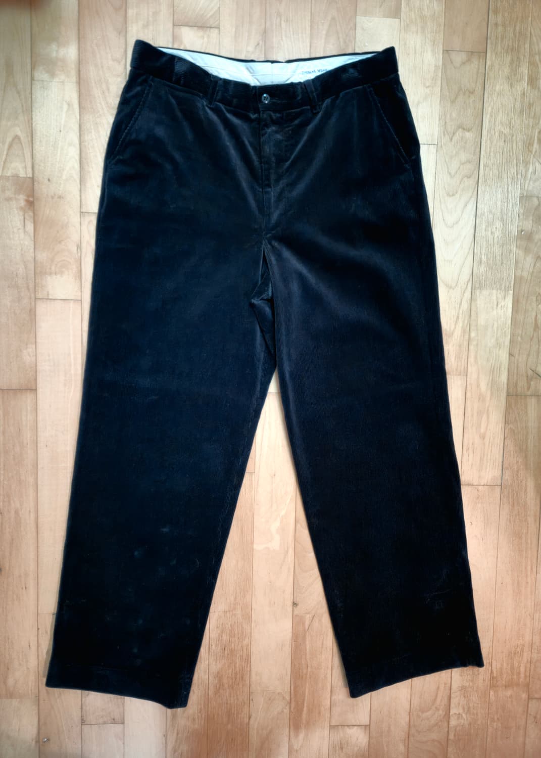 토마스모어 코듀로이 팬츠 네이비 XL 새제품 상품이미지1