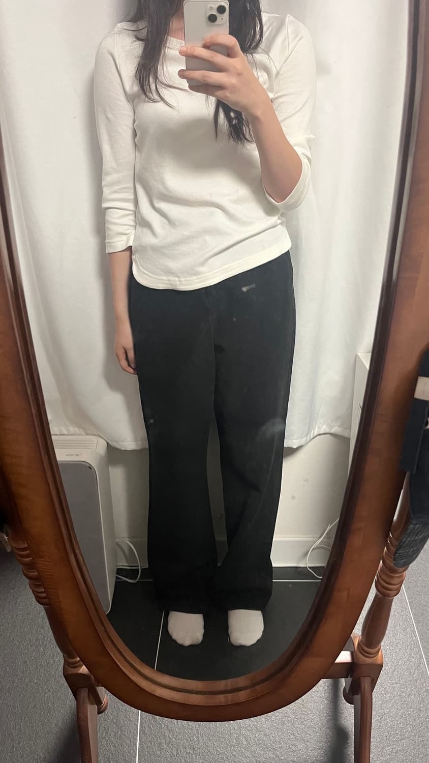 Egg dyeing pants black 상품이미지8