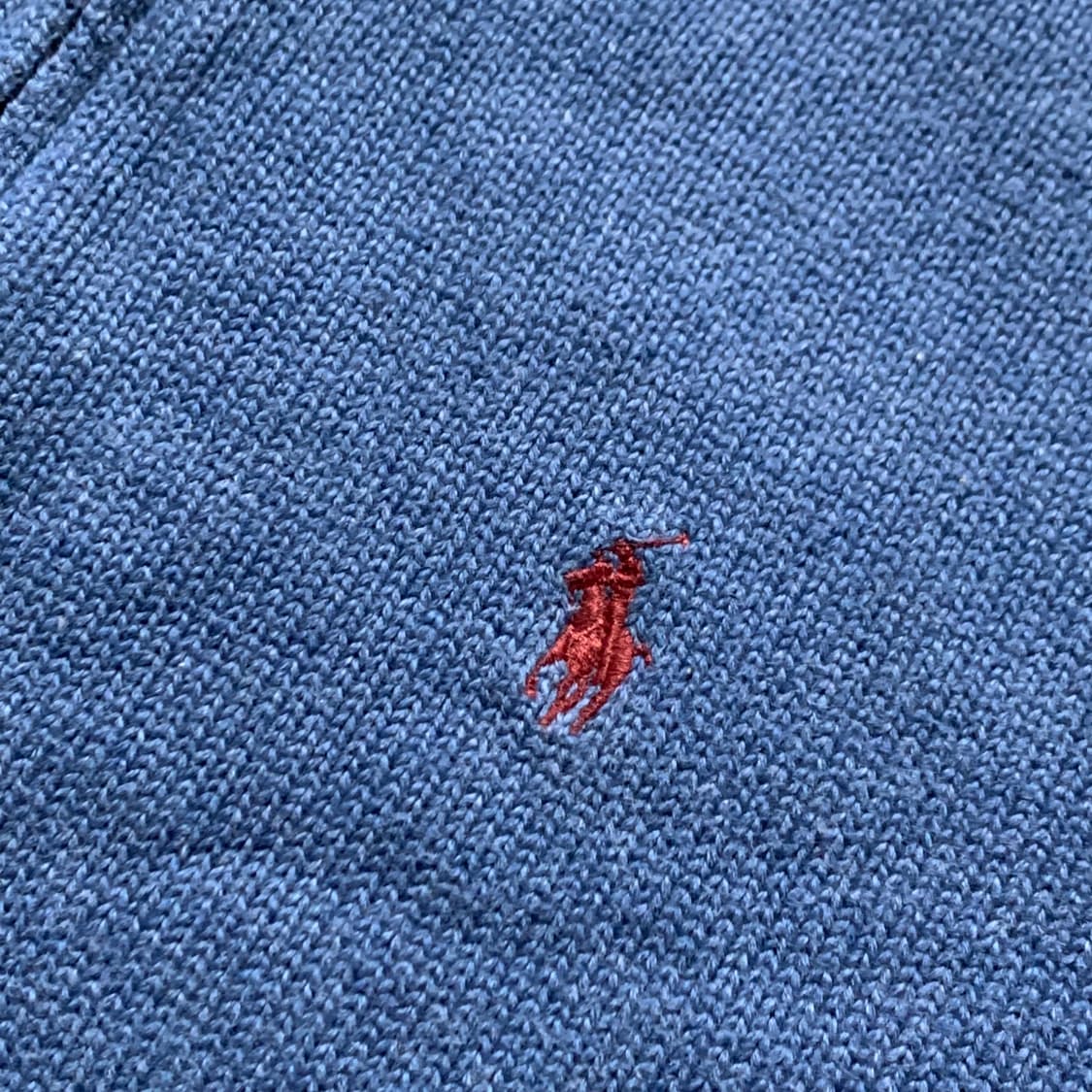 폴로 반집업 코튼 니트 상품이미지3