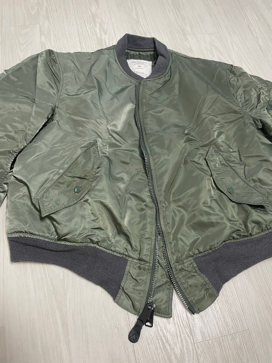 알파인더스트리 ma-1 XL 건담 컬러 100-105 빈티지 상품이미지7