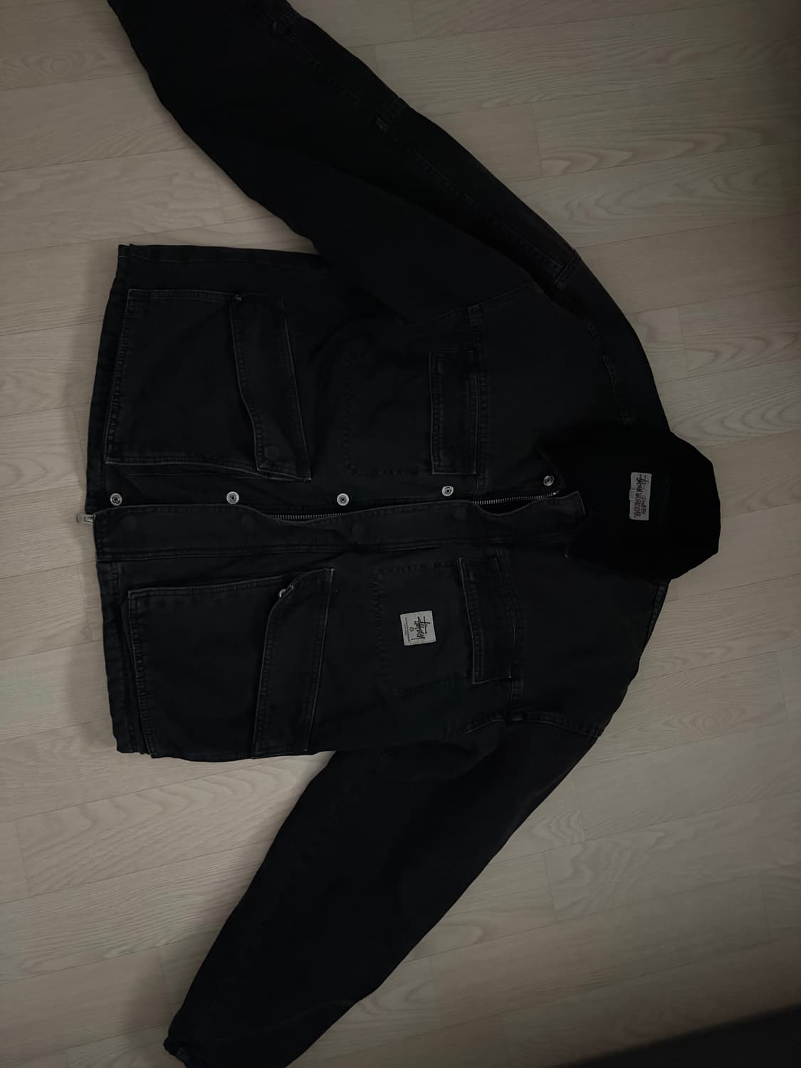 스투시 워시드 캔버스 자켓 상품이미지1