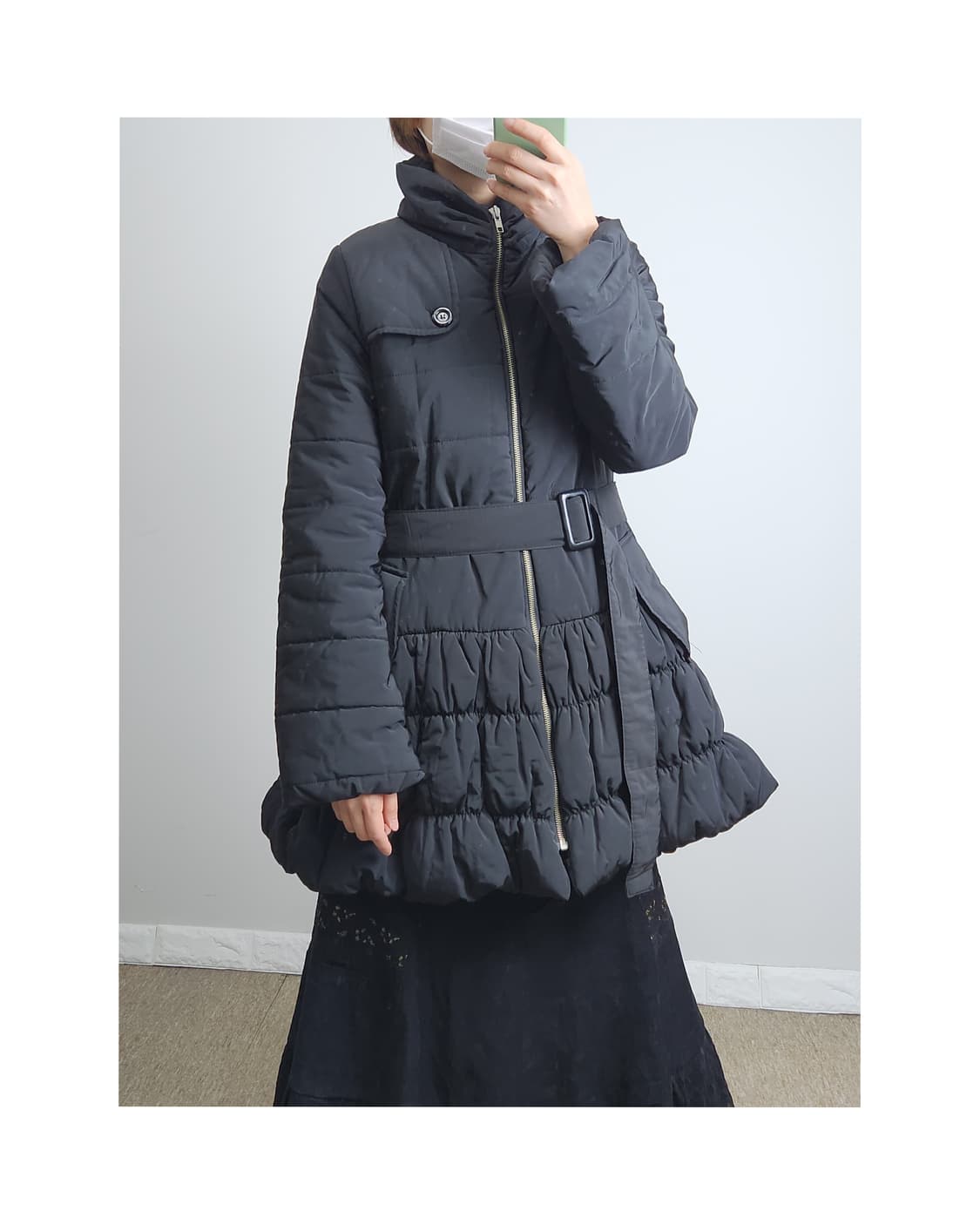 캉캉 볼륨 롱 패딩 상품이미지1