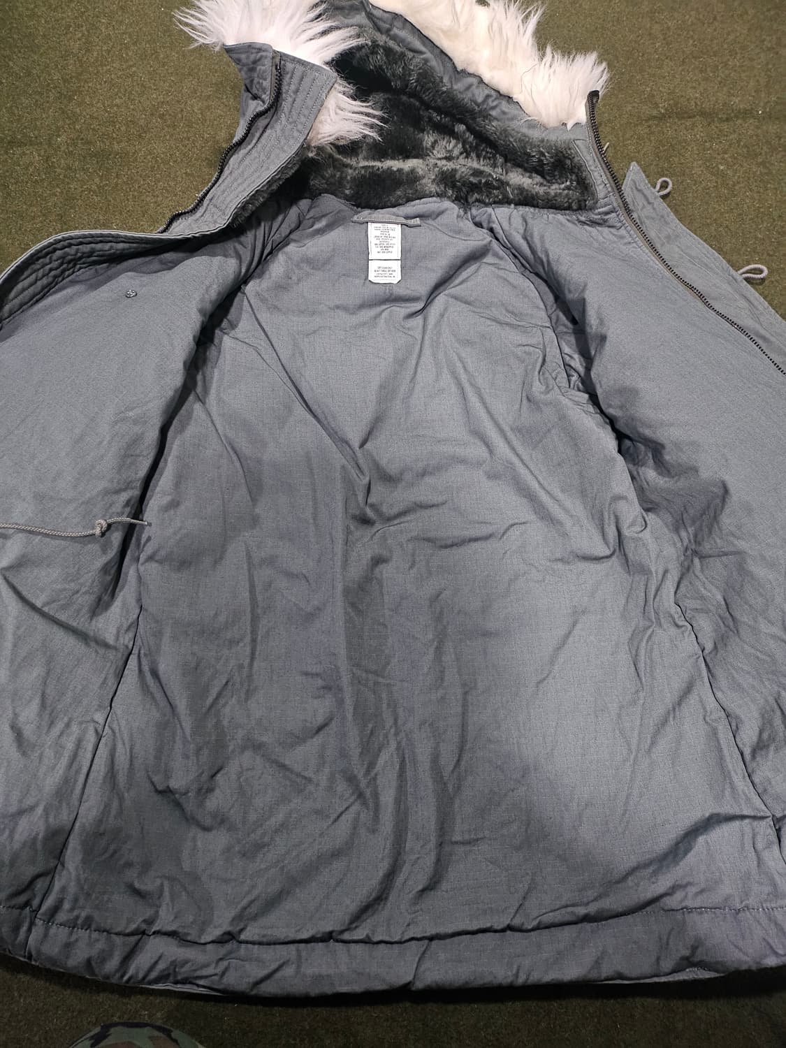 90s 미군오리지날 n3b 파카 신품 LR 상품이미지2