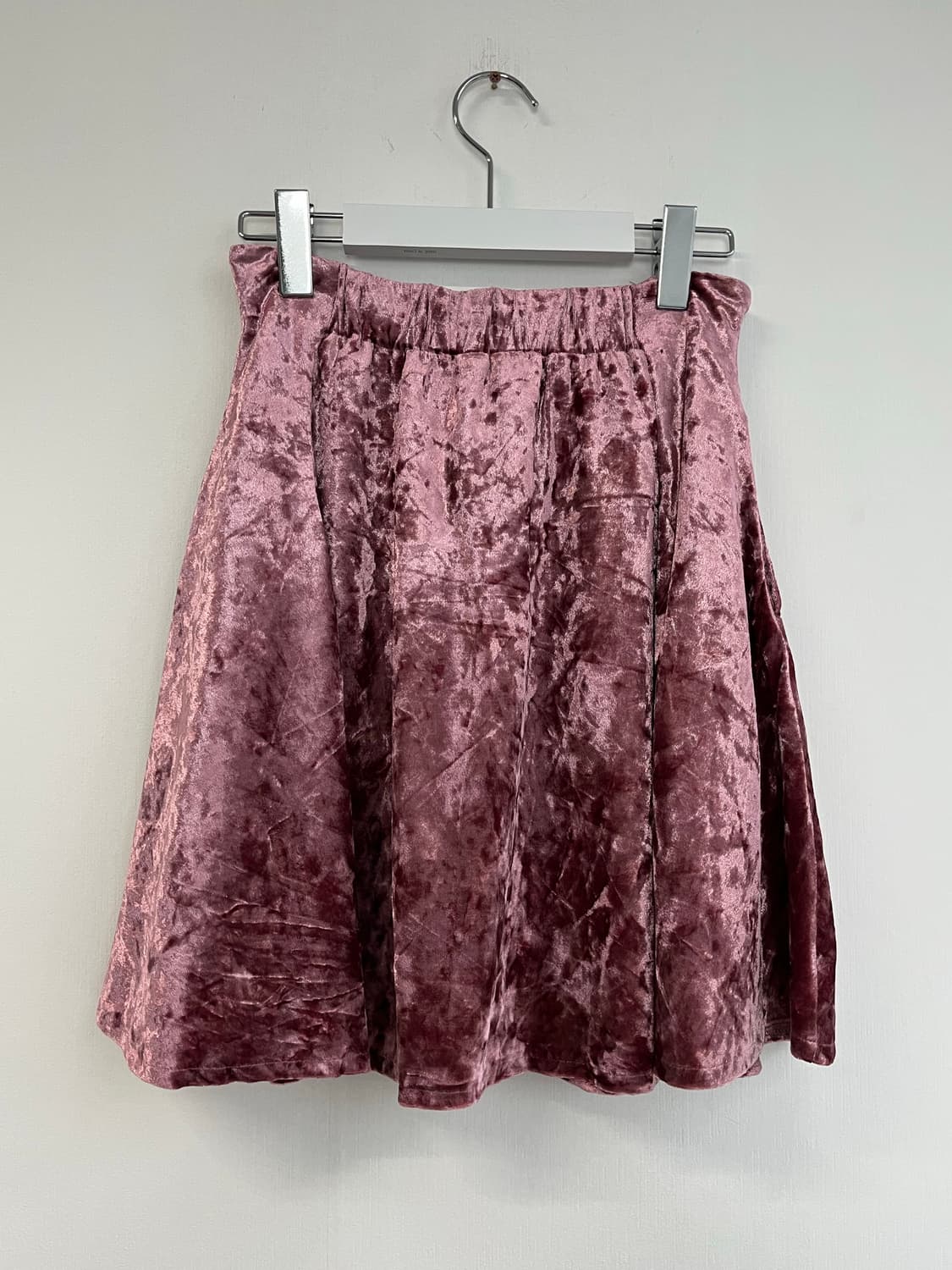 벨벳 플레어 스커트 상품이미지1