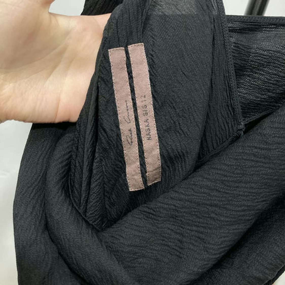 릭 오웬스(Rick Owens) 아카이브 드레이핑 롱 원피스 상품이미지4
