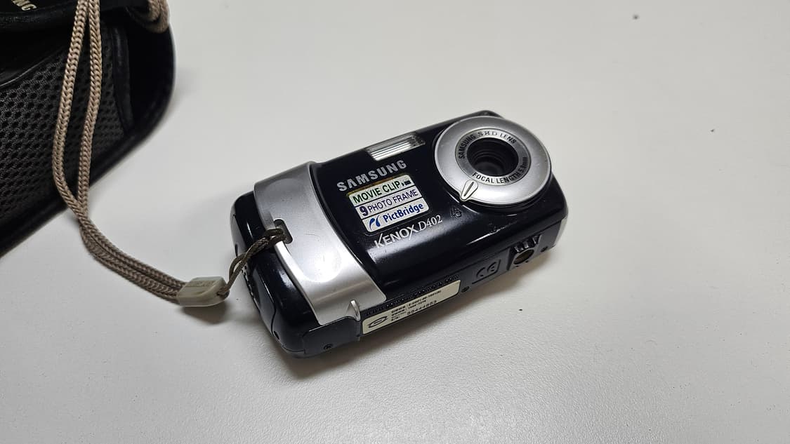 작례O 초소형 필름 감성 삼성 케녹스 d402 디지털카메라 빈티지 디카 상품이미지7