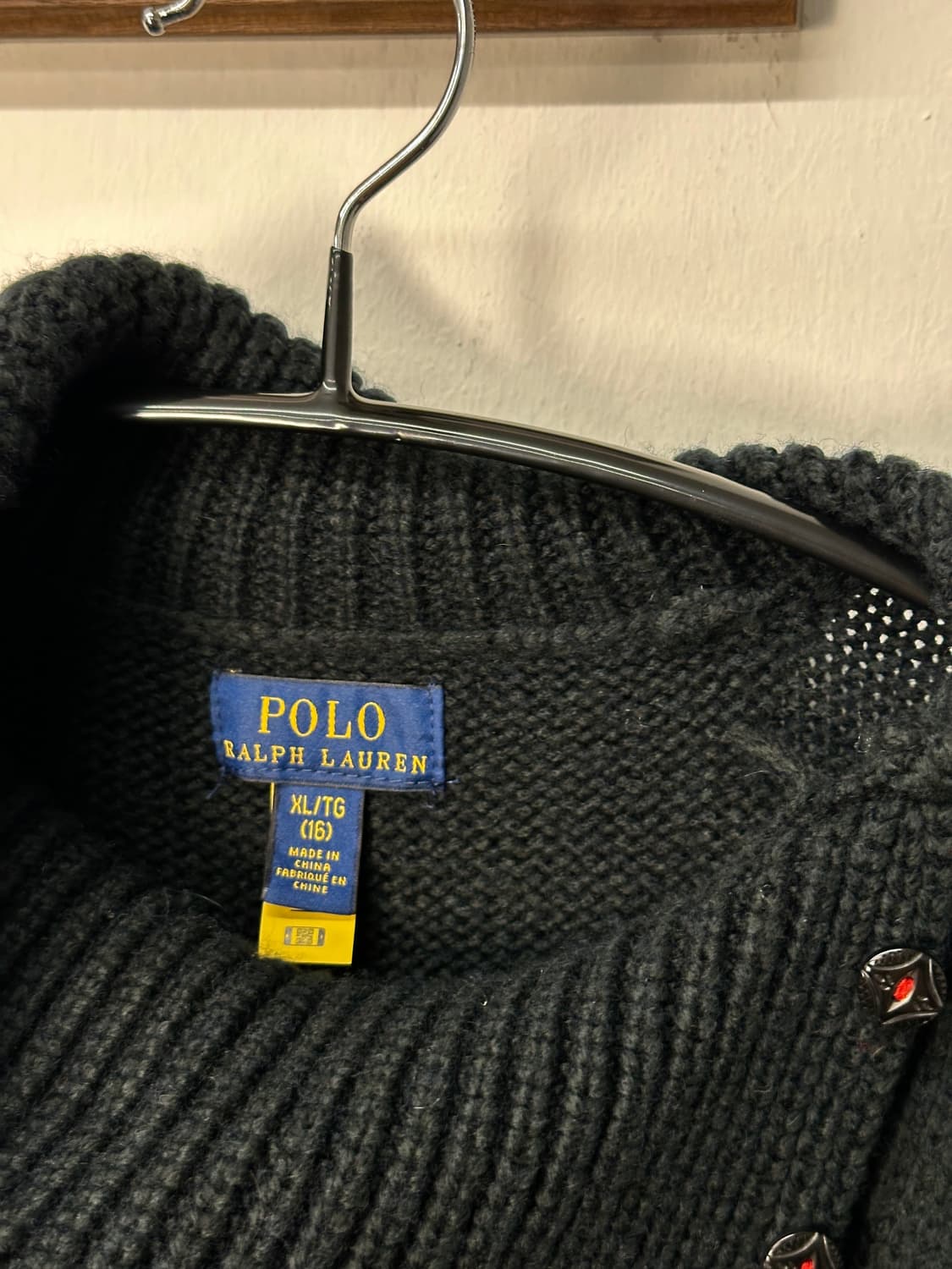 신형탭)폴로 랄프로렌 오프넥 터틀넥 니트  상품이미지5