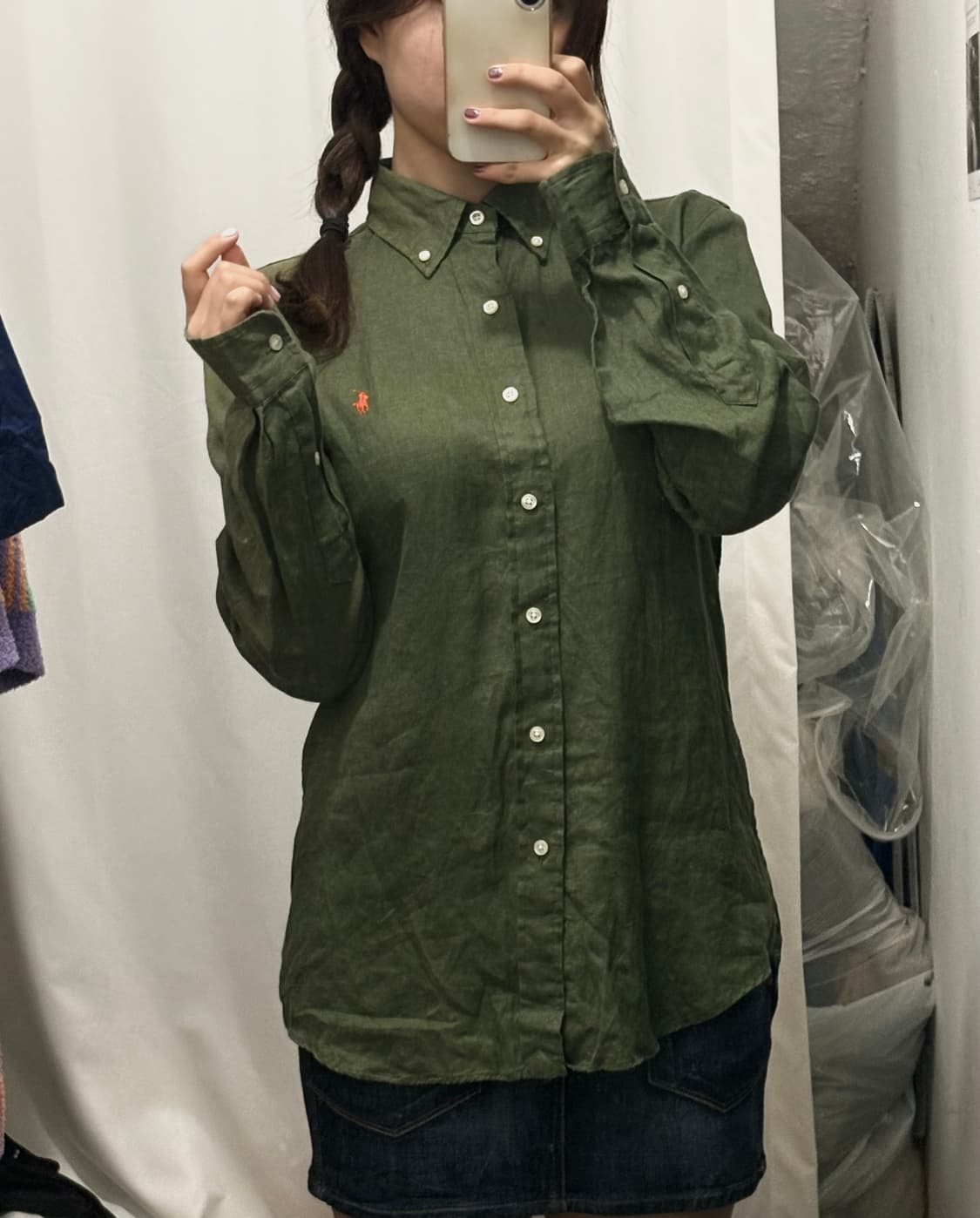 카키폴로셔츠 상품이미지2