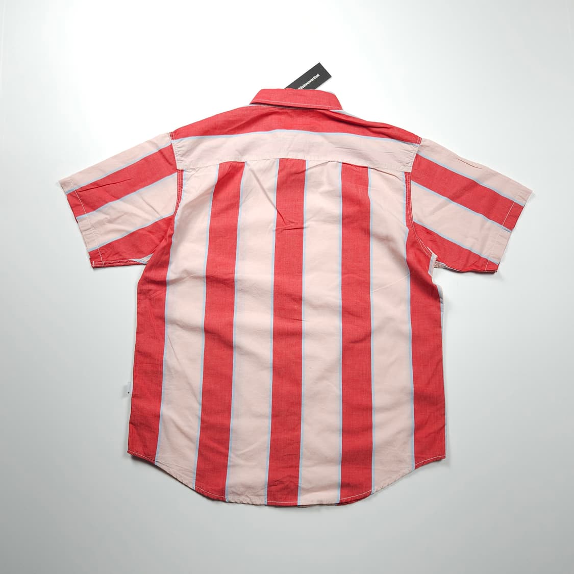 디스이즈네버댓 박시핏 스트라이프 반팔 셔츠 (L) 상품이미지2