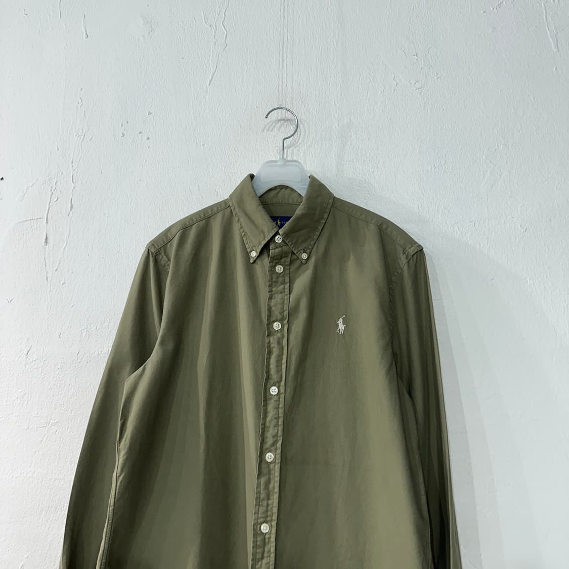 폴로랄프로렌 카키 셔츠 S 상품이미지2