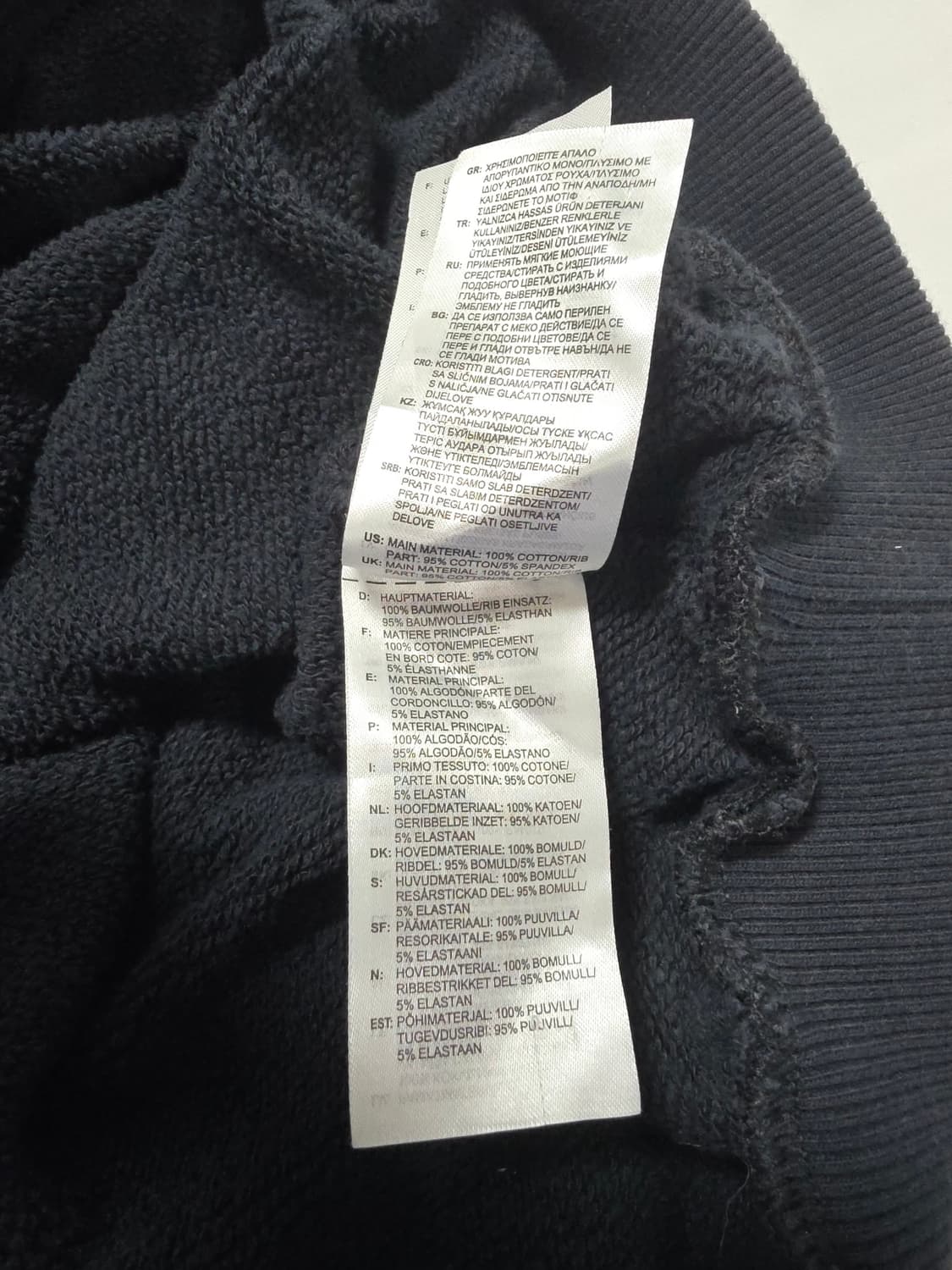 고샤 루브친스키 아디다스 맨투맨 M 블랙 상품이미지8