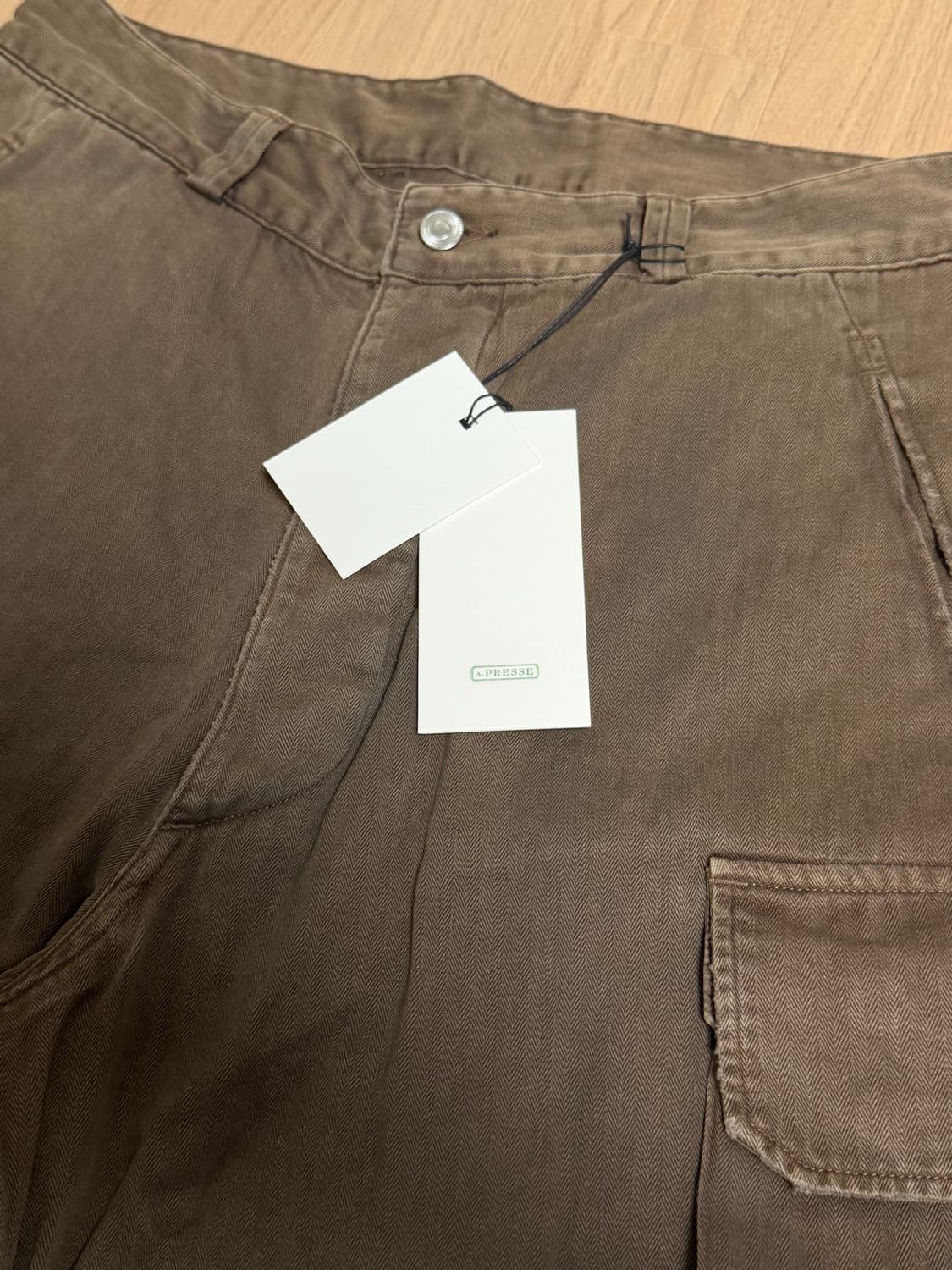 A.Presse 아프레쎄 26ss M-47 팬츠 브라운 3사이즈 상품이미지4