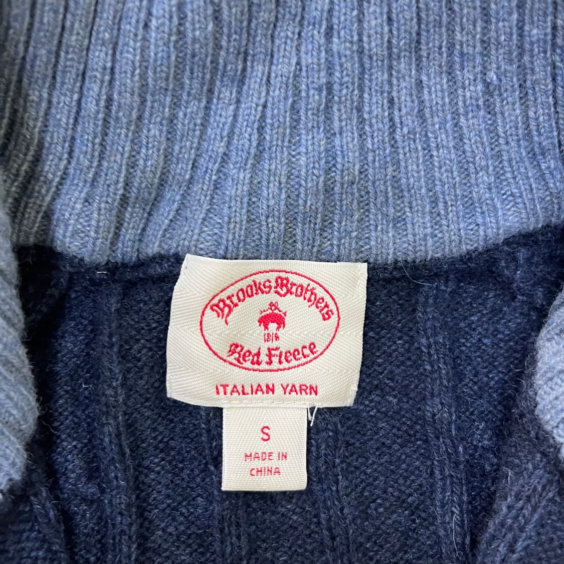 S 브룩스브라더스 케이블 니트 0325M 상품이미지2